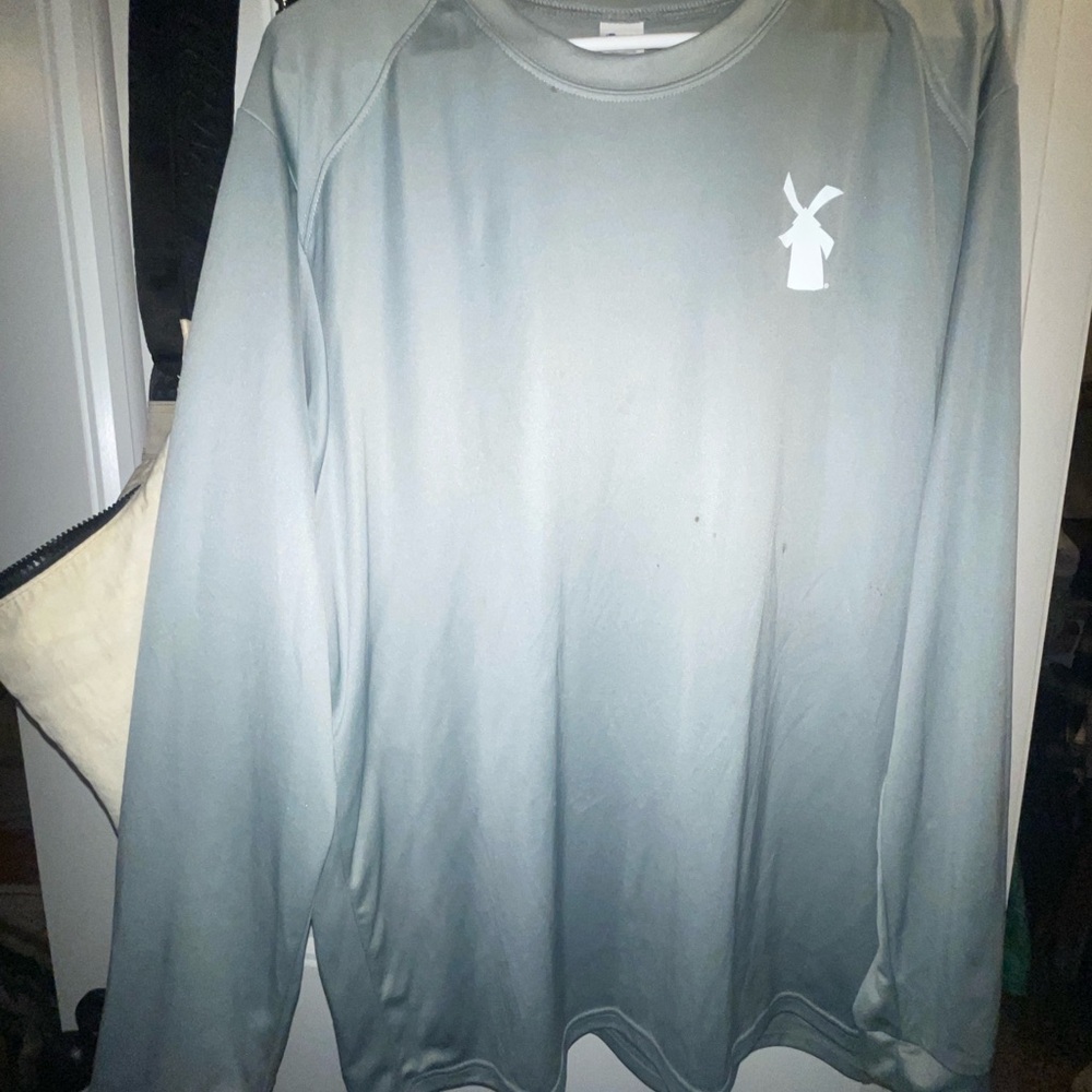Dutch Bros Blue Athletic Long Sleeve Shirt